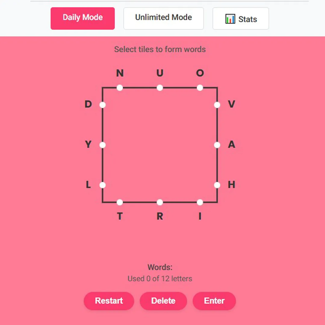 Letter Boxed Game gallery image