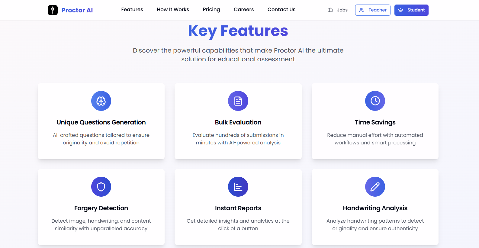 Grado più intelligente con Proctor AI - AI, istruzione media 2