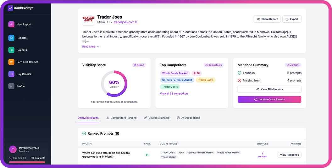 Rank Prompt - Screenshot 2 preview