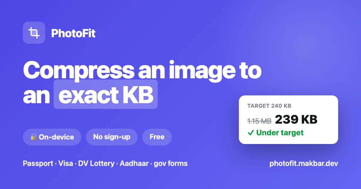 PhotoFit