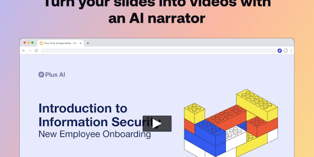 AI Presentation Narrator gallery image