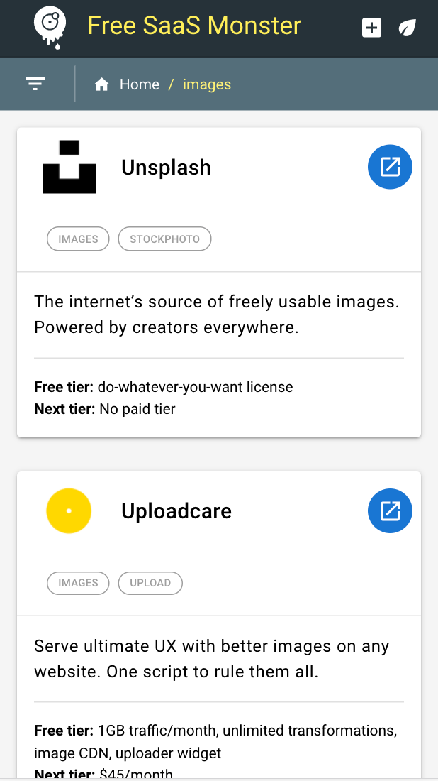 Free Saas Monster gallery image