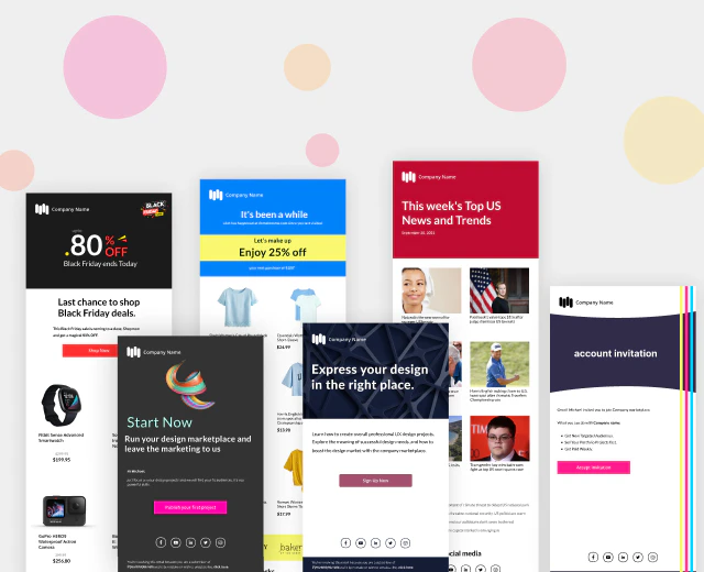 Startup Email Designs