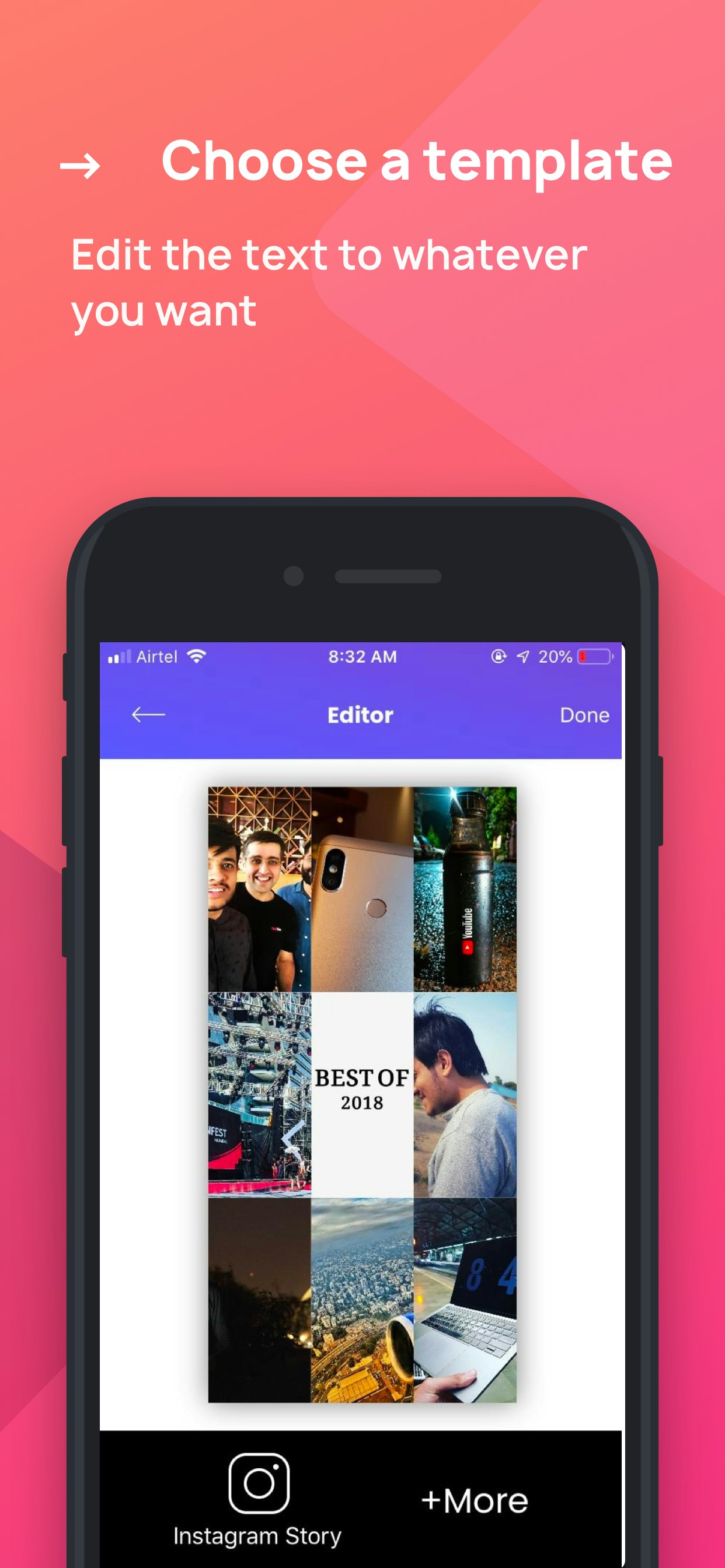 Mouve your IG stories gallery image