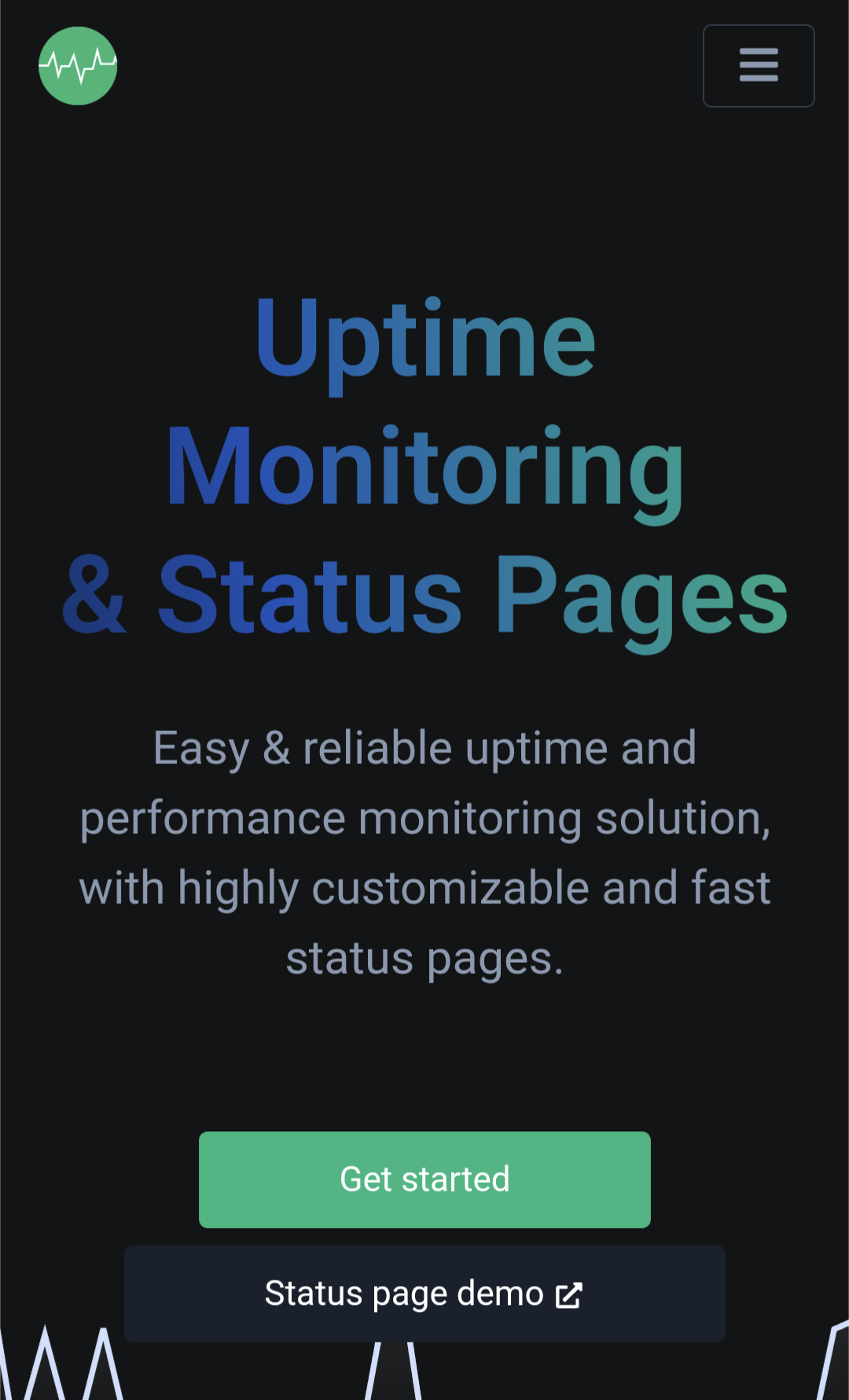 UptimeSystem.io - 무료 가동 시간 모니터링 서비스 미디어 1