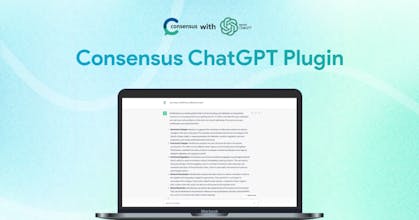 Ponte entre ChatGPT e pesquisa acadêmica: O plugin Consenso permite aos usuários do ChatGPT mergulhar facilmente na exploração acadêmica e aproveitar o conhecimento científico para suas necessidades.