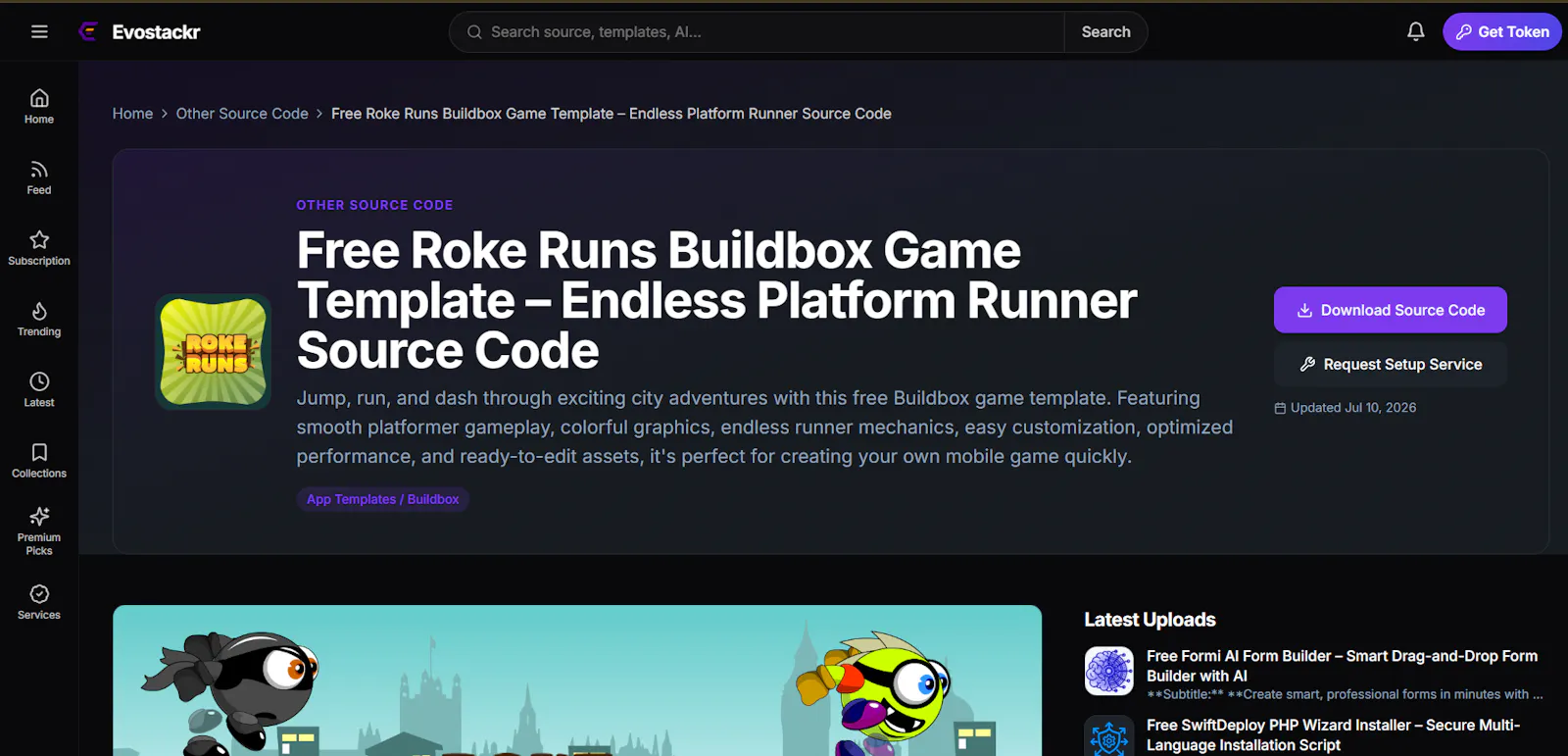 Evostackr screenshot 3