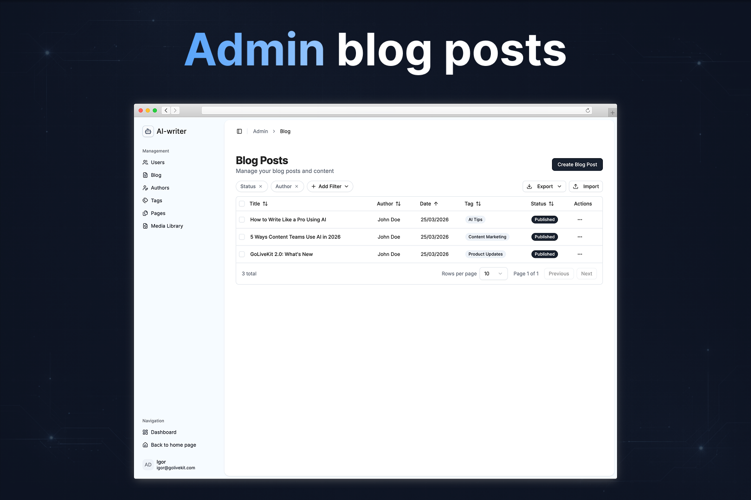 GoLiveKit gallery image