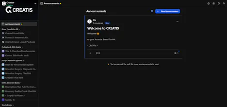 Creatis Youtube Brand-Toolkit gallery image