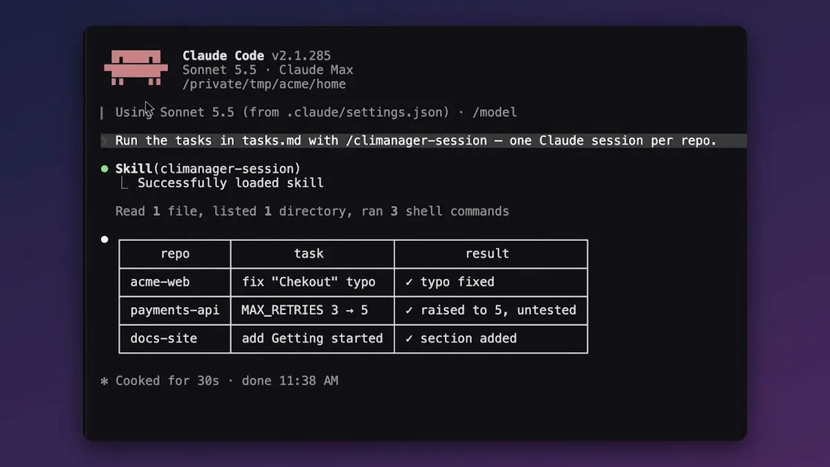 CLI Manager
