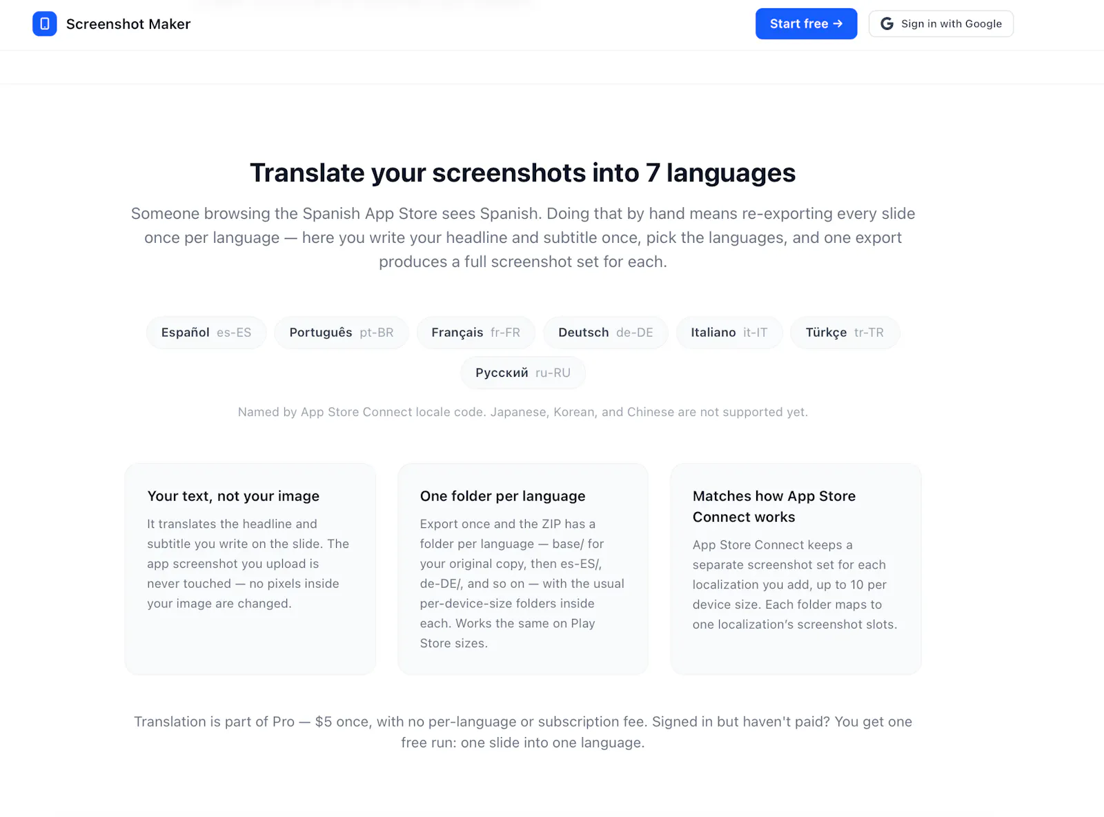 App Store & Google Play Screenshot Maker screenshot 2