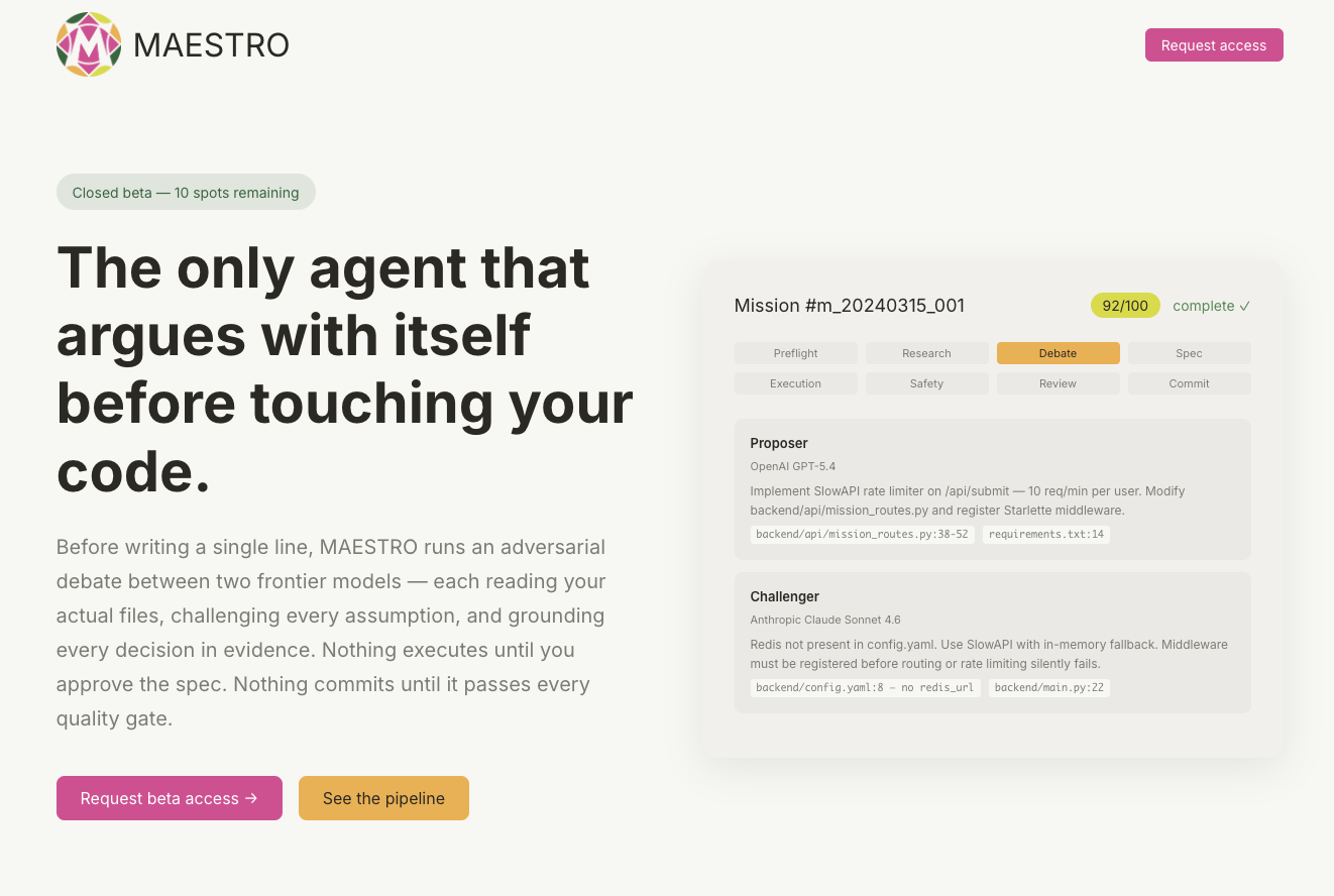 MAESTRO gallery image
