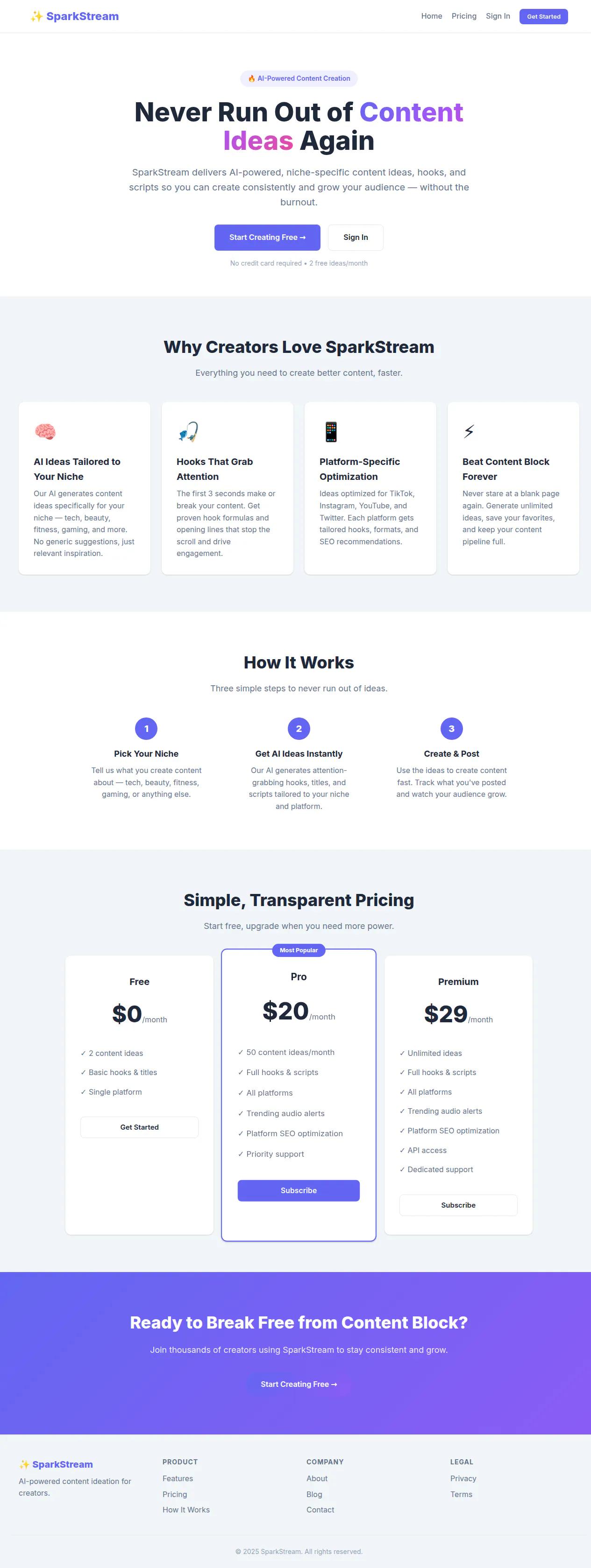SparkStream gallery image