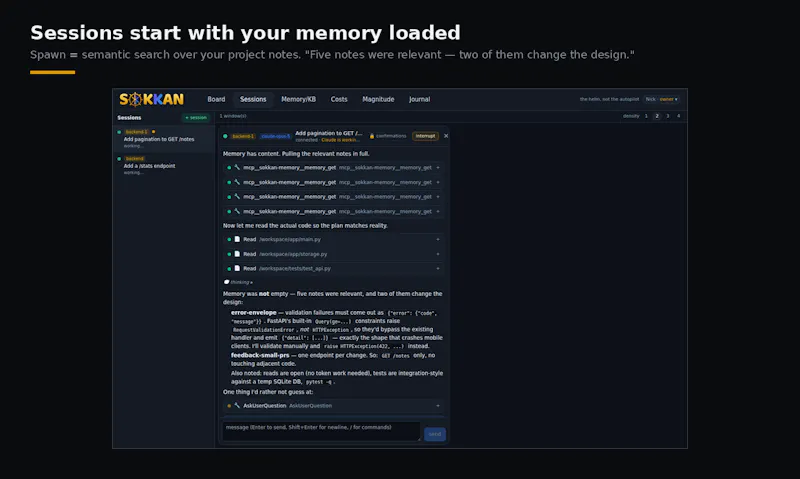 SOKKAN — The helm, not the autopilot. screenshot 3