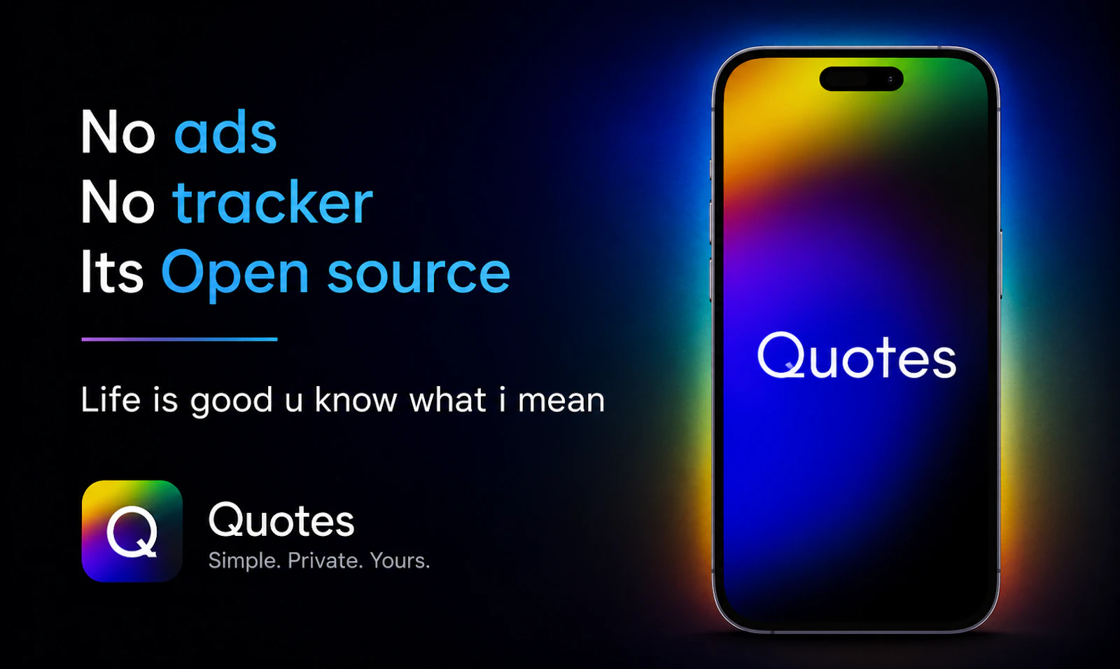 Quotes app screenshot 3