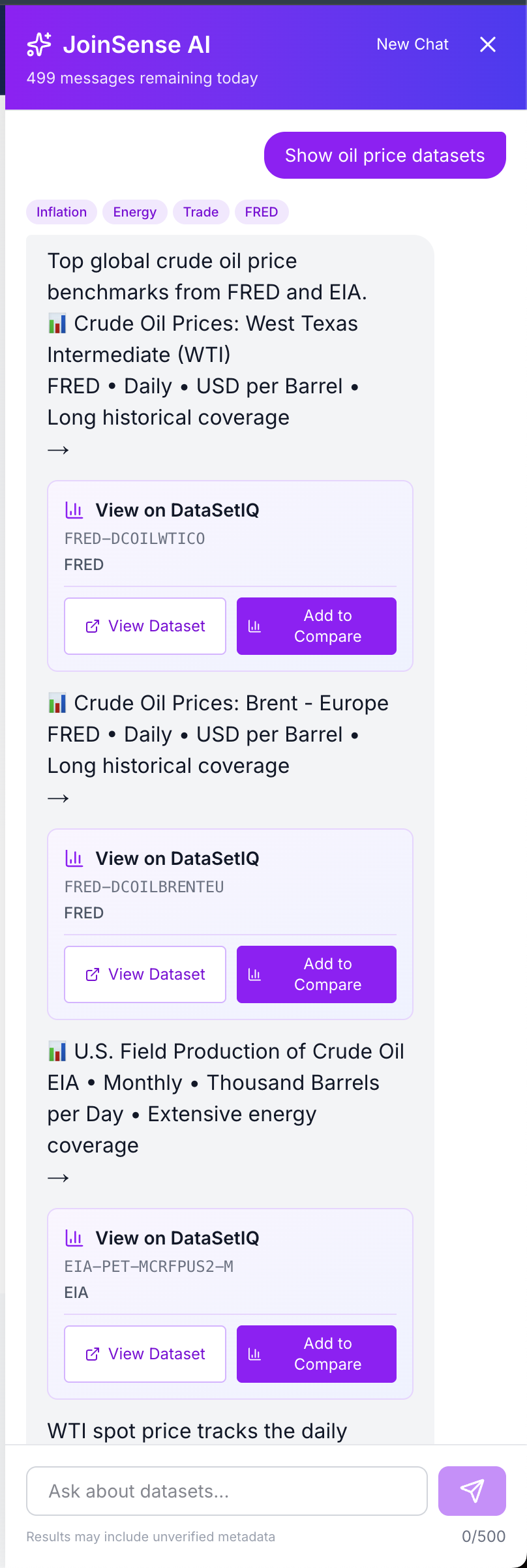 DataSetIQ gallery image