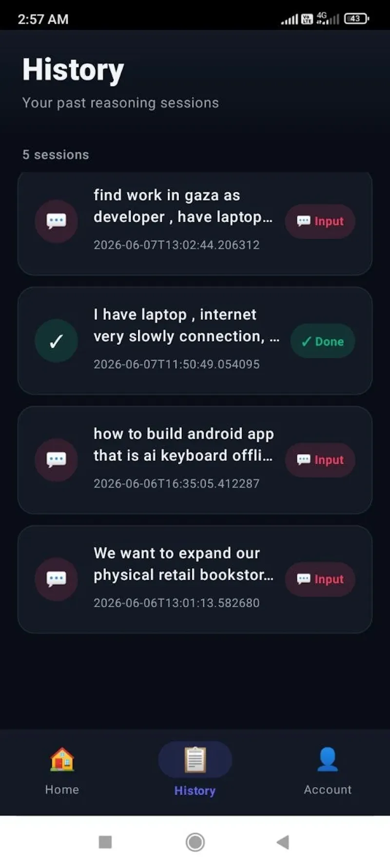 MINDMILKER - Android screenshot 1