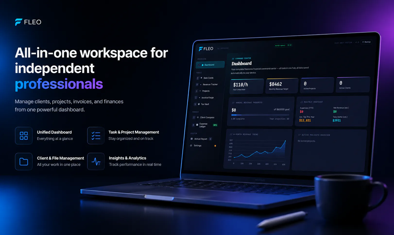 FLEO™ — Your freelance finance system gallery image