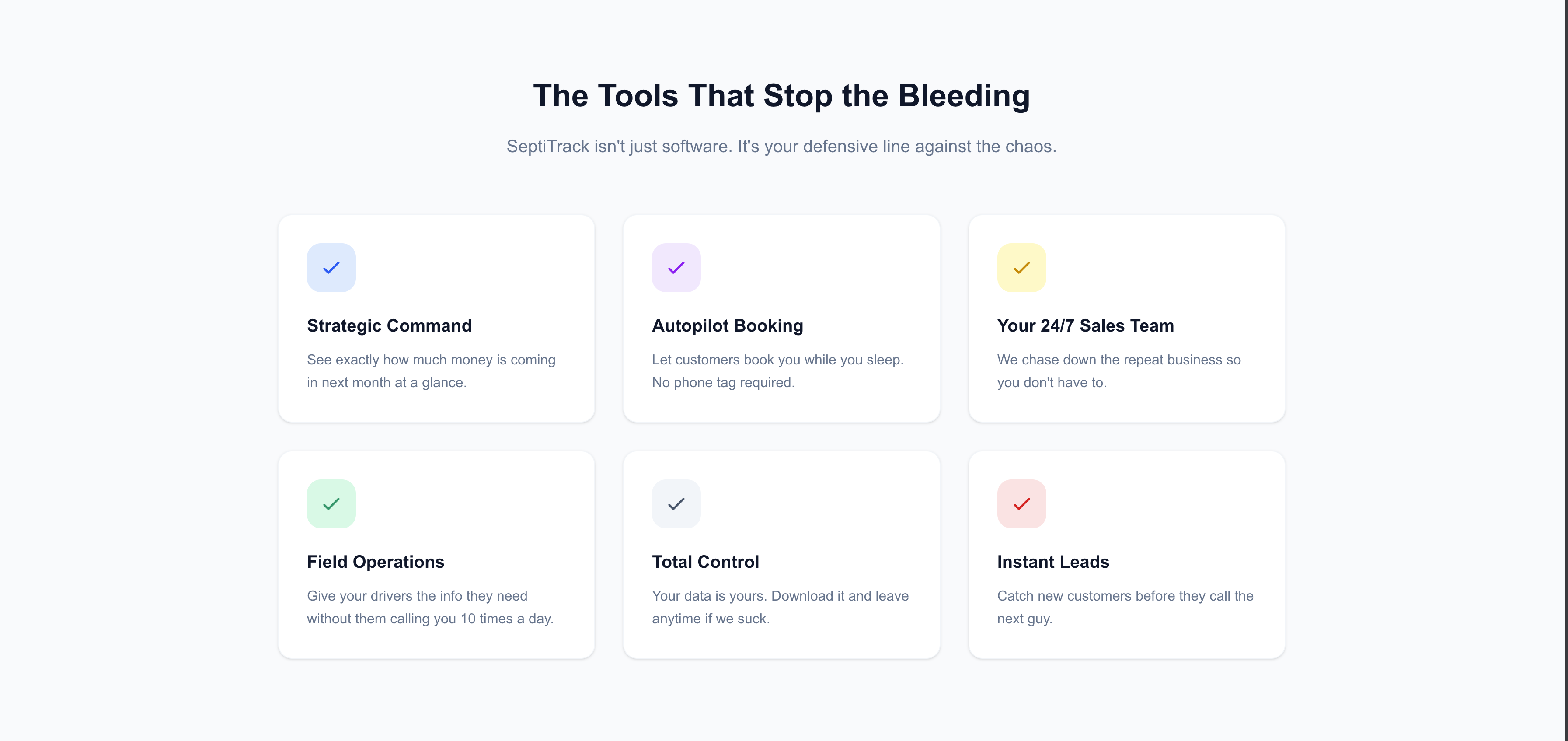 SeptiTrack gallery image