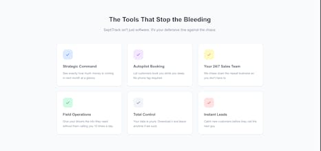 SeptiTrack gallery image