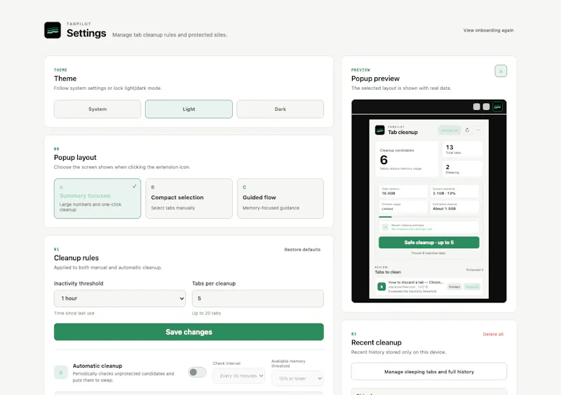 TabPilot screenshot 3