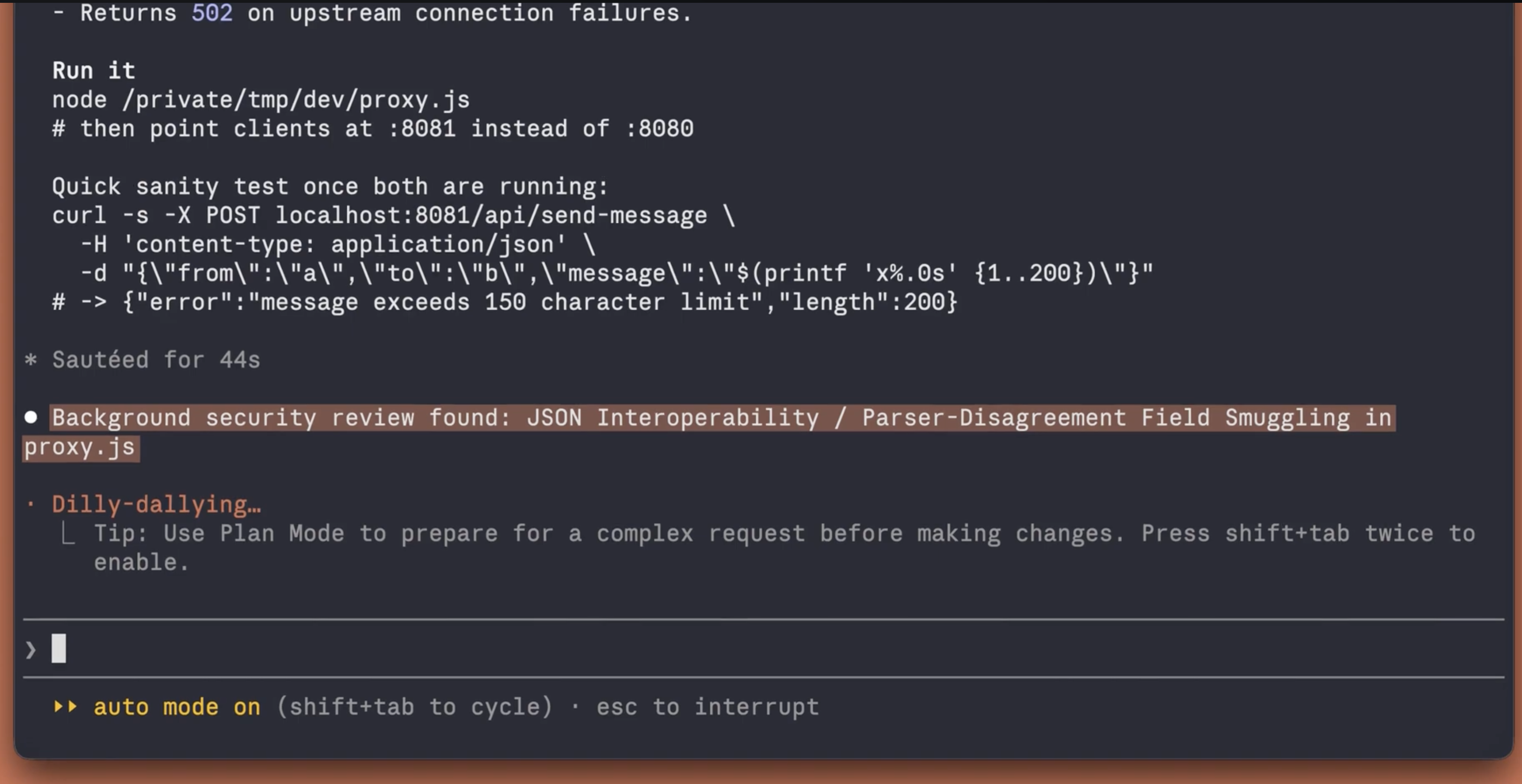 Claude Code Security Guidance gallery image