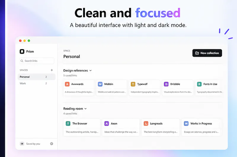 Prism Bookmarks screenshot 4
