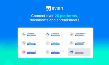 Intégration de l&rsquo;analyse de données aviaires - Connectez et analysez des données provenant de plusieurs plateformes pour des informations fluides.