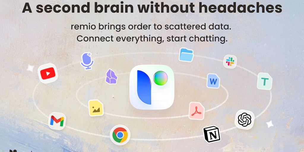 remio 2.0:您的個人 ChatGPT 助理,整合所有資訊管道
