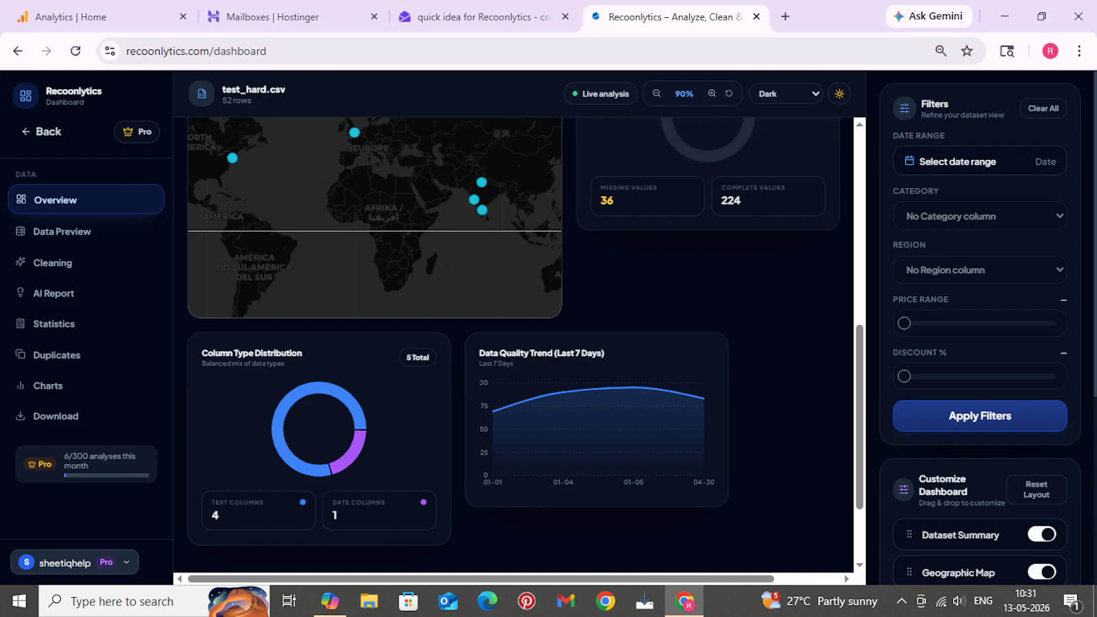Recoonlytics screenshot 4