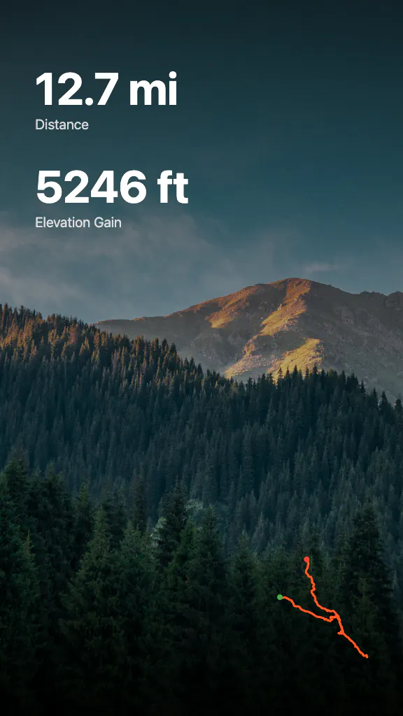 Hike Story Creator gallery image