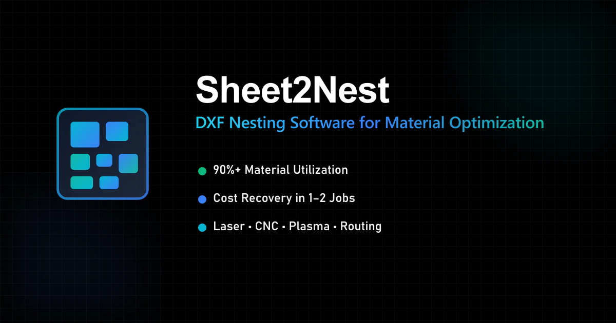 Sheet2Nest 截图