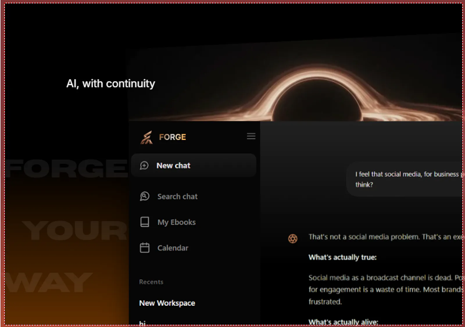 Forge screenshot 2
