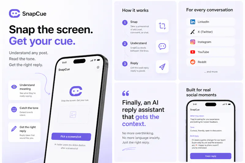 Snapcue screenshot 3