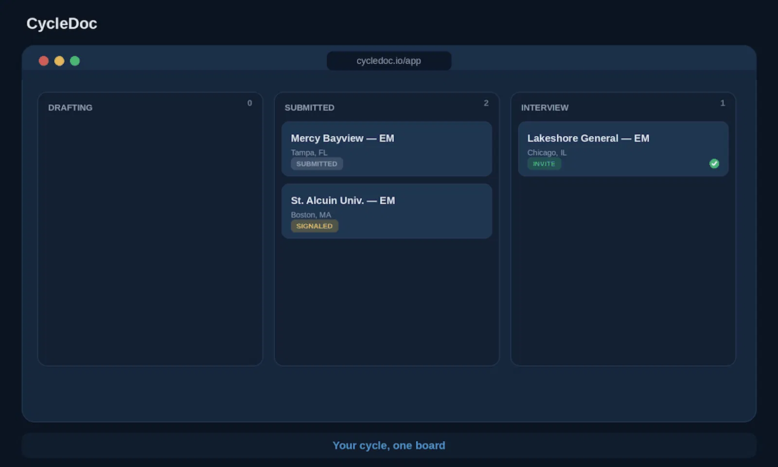 CycleDoc screenshot 4