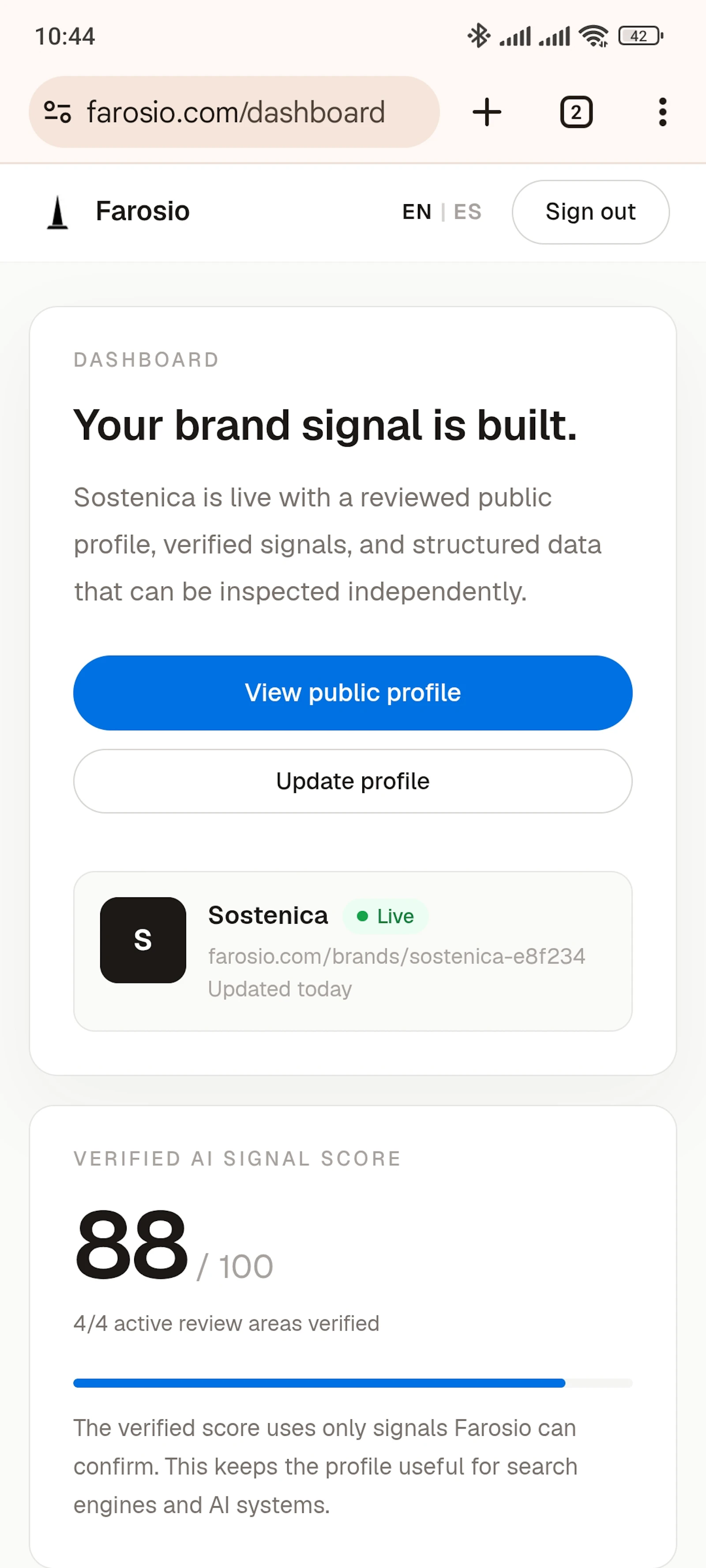 Farosio screenshot 3