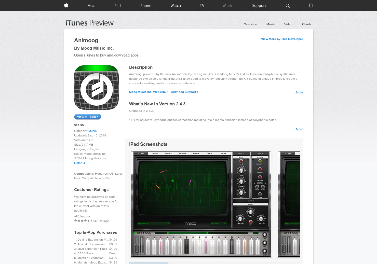 Animoog gallery image