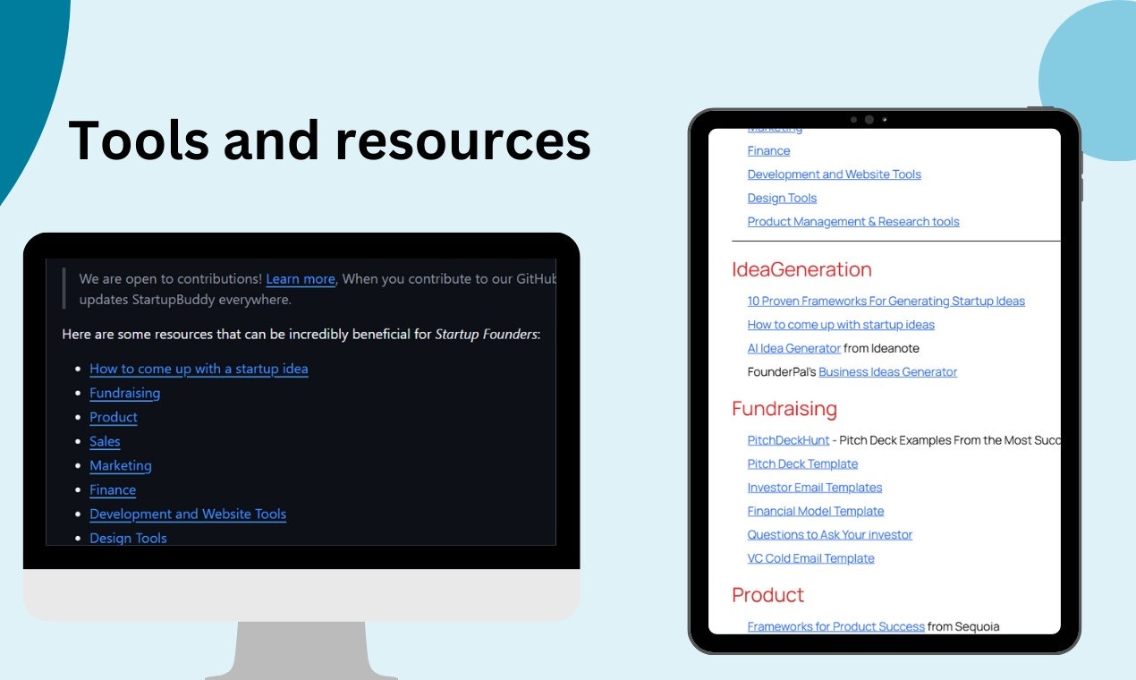 وسائط StartUpbuddy - الأدوات والموارد المجانية لمؤسسي الشركات الناشئة الشباب 2