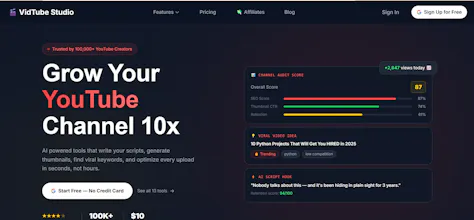 VidTube AI Studio gallery image