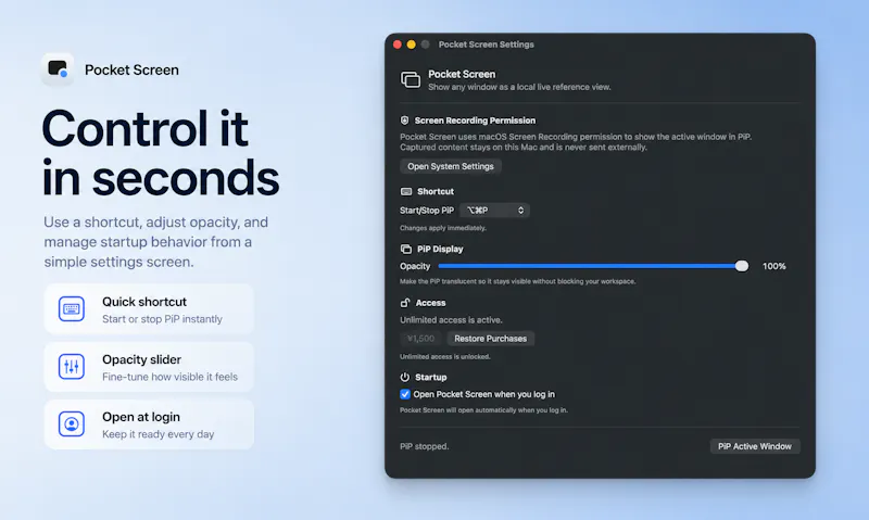Pocket Screen screenshot 4