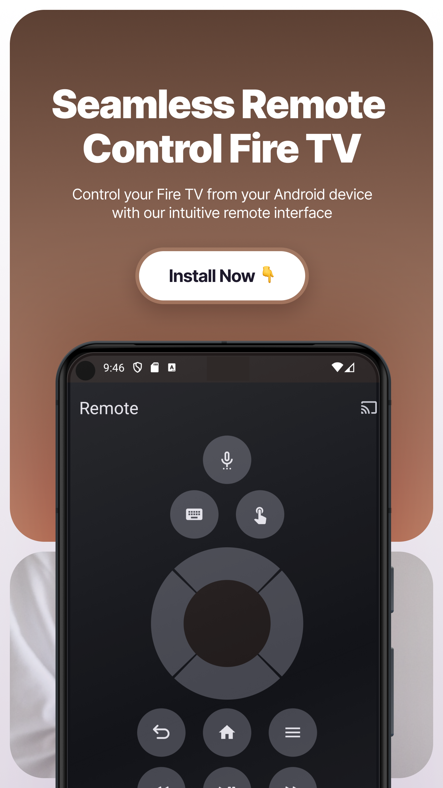 Média Éloigné pour le téléviseur de feu, FireStick - Contrôlez votre Fire TV via l'application inspirée de la conception de matériaux 1