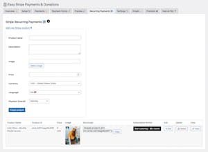 Easy Stripe Payments & Donations gallery image
