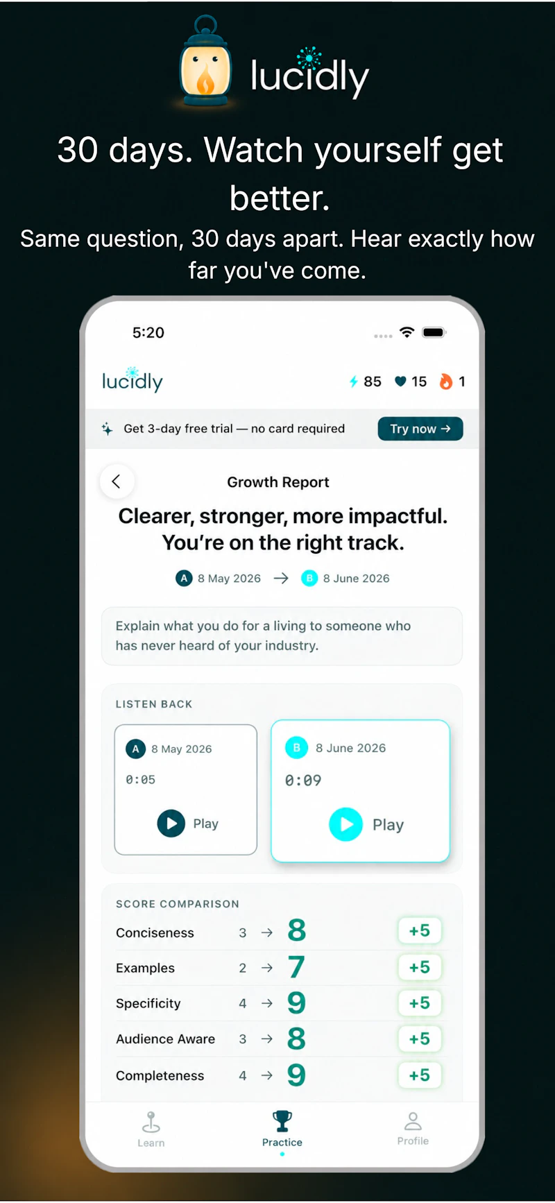 Lucidly — Finally say what you mean. screenshot 8