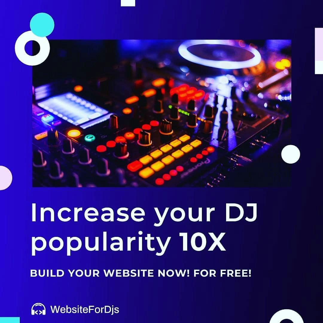 网站efordjs - 建立一个没有技术技能的专业DJ网站。媒体11