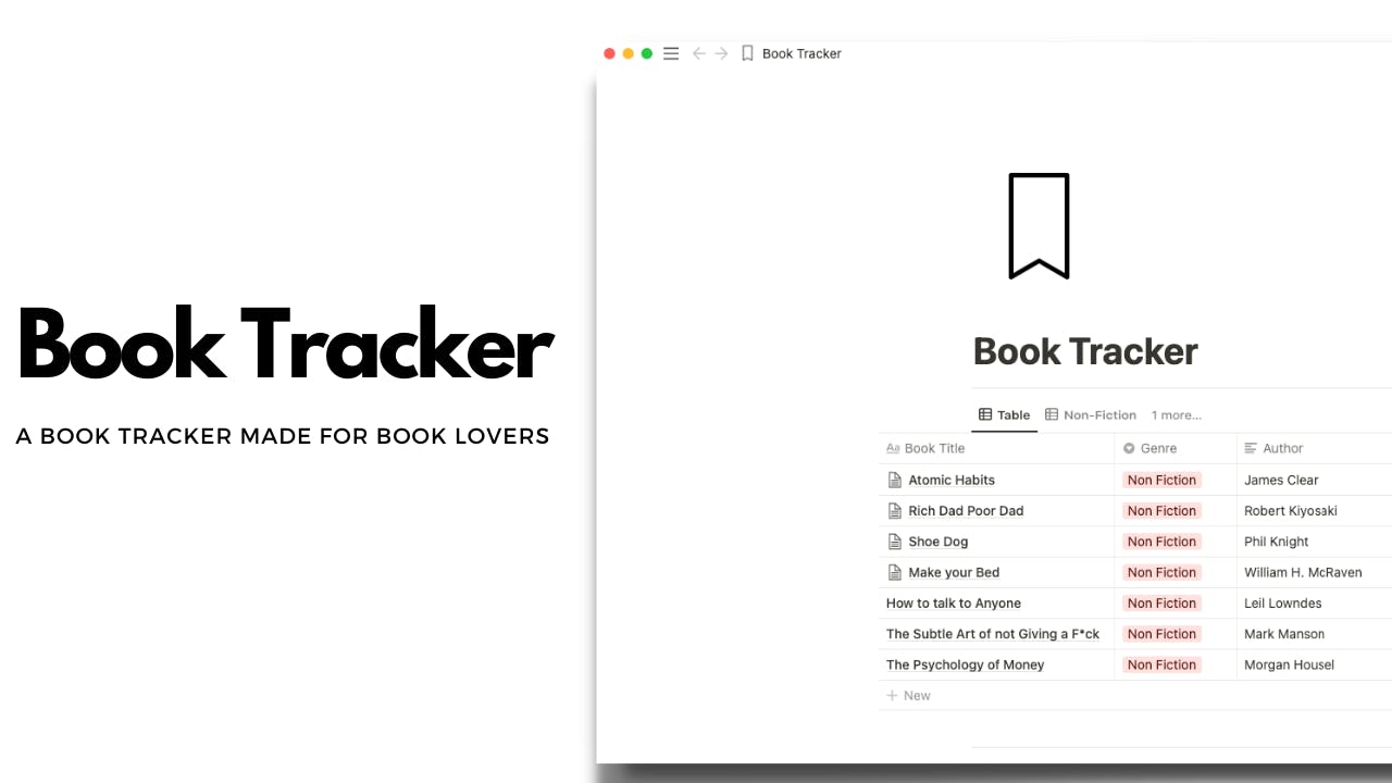 Book Tracker Template media 1