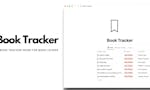Book Tracker Template image