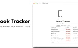 Book Tracker Template media 1