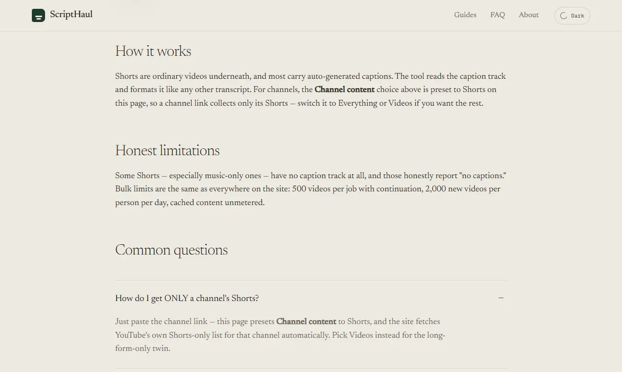ScriptHaul gallery image