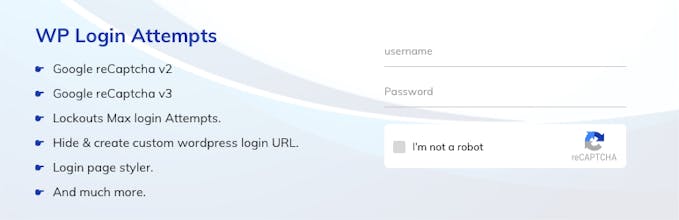 WP Login Attempts gallery image