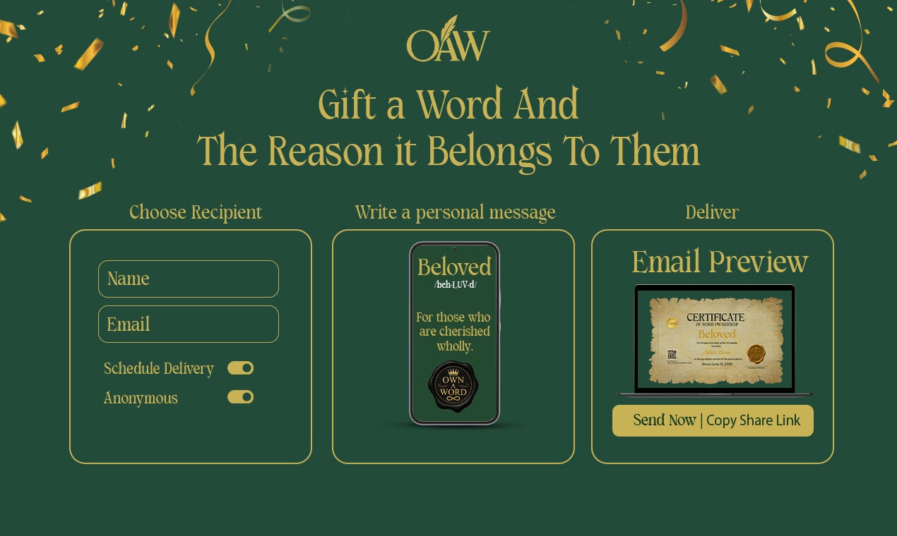 Own A Word gallery image